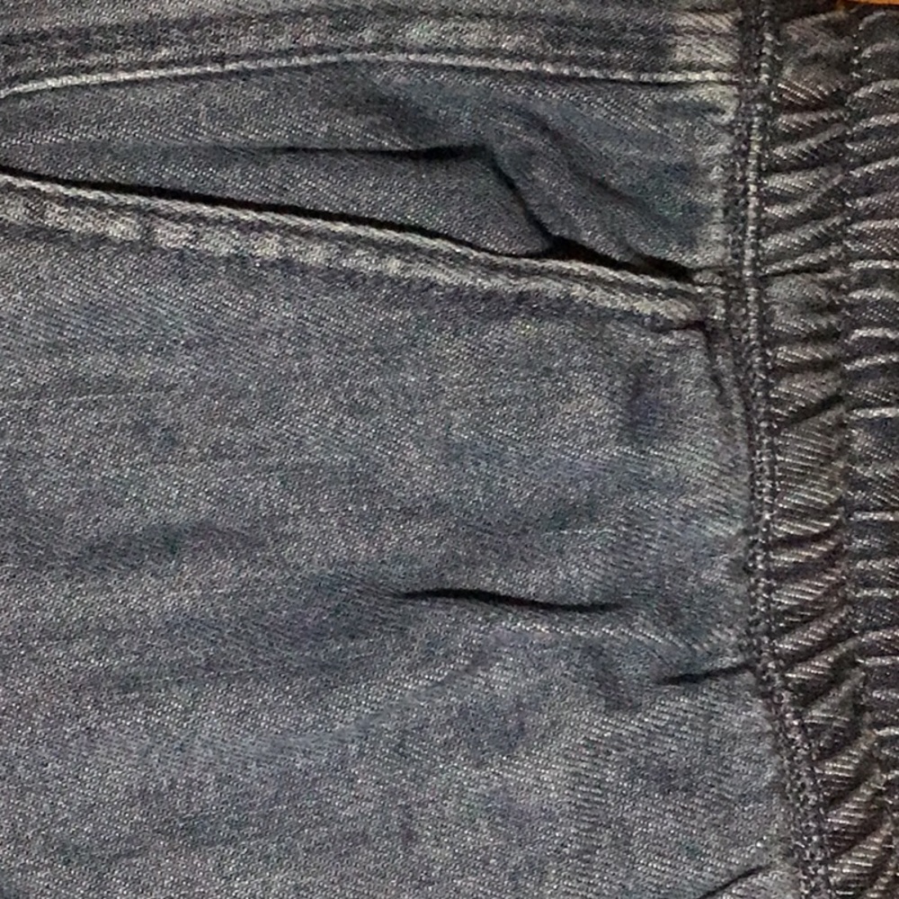 Indigo Twill Shorts pull on - Picture 7 of 7